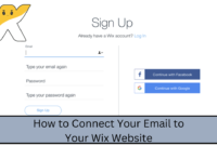 How to Connect Your Email to Your Wix Website