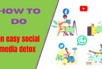 How to do an easy social media detox