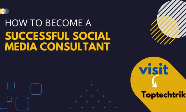 How to become a successful social media consultant