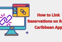 How to Link Reservations on Royal Caribbean App