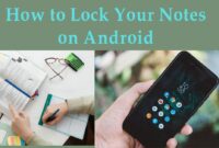 How to Lock Your Notes on Android