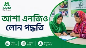 আশা এনজিও লোন পদ্ধতি