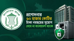 প্রণোদনার ৬০ হাজার কোটির টাকা নয়ছয়ের সুযোগ দেবে না বাংলাদেশ ব্যাংক