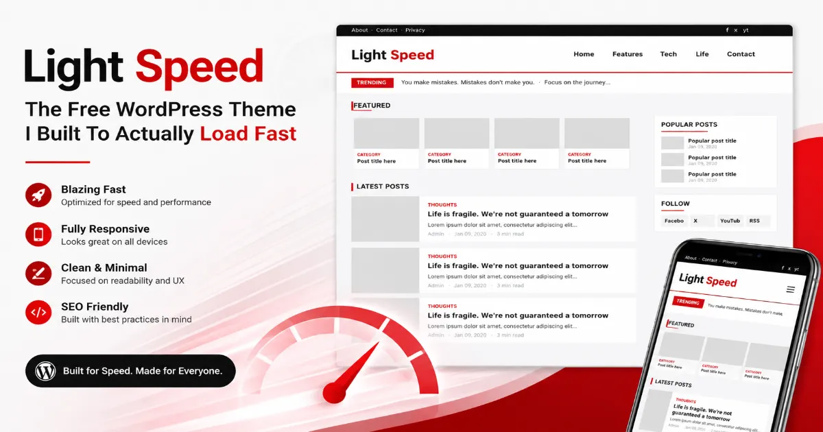 Light Speed The Free WordPress Theme.png